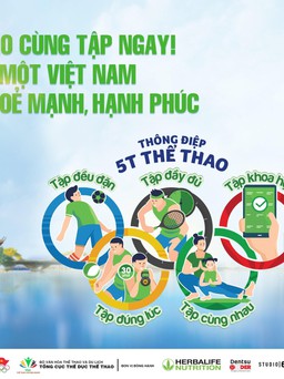 Herbalife đồng hành thực hiện dự án 'Vì một Việt Nam khoẻ mạnh, hạnh phúc'