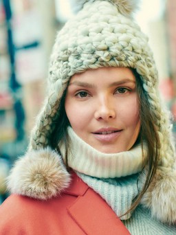 Mũ len chính là kiểu mũ “thách thức” với thời tiết lạnh giá mùa đông