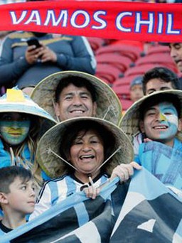 Dân mạng thích thú trước hình ảnh nón lá xuất hiện ở Copa America