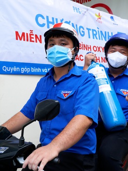 Hỗ trợ oxy giảm, tình nguyện viên phấn khởi vì sắp… thất nghiệp