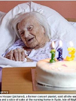Bí quyết sống thọ của cụ bà 113 tuổi
