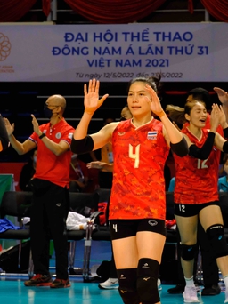 Mãn nhãn màn đọ tài, sắc bóng chuyền nữ Việt Nam - Thái Lan