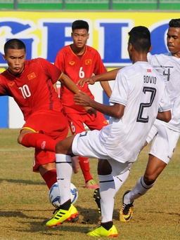 Hòa Myanmar, U.16 Việt Nam trở thành nhà cựu vô địch