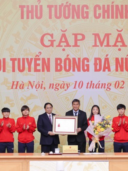 Tuyển nữ Việt Nam được thưởng hơn 23 tỉ đồng vì giành vé đi World Cup