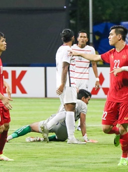 Tiến Linh và Tuấn Hải ghi bàn đẹp mắt, tuyển Việt Nam thắng thuyết phục đội U.23