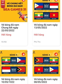Cháy vé chung kết bóng đá nam dù chưa biết U.23 Việt Nam có đá trận này