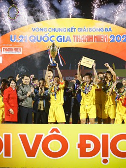 CLB Hà Nội lập kỷ lục vô địch giải U.21 quốc gia: Về nhì là thất bại