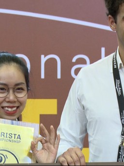 Nữ 9X vô địch pha cà phê Việt Nam chuẩn bị thi đấu quốc tế