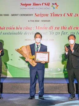 Nỗ lực vì cộng đồng, Hanwha Life được vinh danh tại Saigon Times CSR 2021