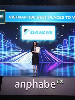 Daikin tiếp tục được vinh danh là ‘Nơi làm việc tốt nhất tại Việt Nam’