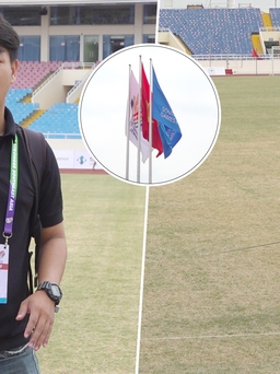 Cận cảnh sân Mỹ Đình trước trận chung kết U.23 Việt Nam - U.23 Thái Lan