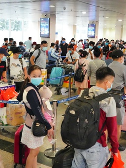 Hôm nay, sân bay Tân Sơn Nhất sẽ đạt đỉnh cao điểm