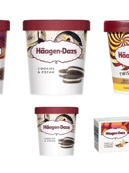 Thu hồi thêm hơn 1.400 hộp kem Haagen Dazs nhập khẩu