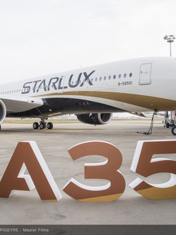 Starlux Airlines nhận máy bay A350 đầu tiên