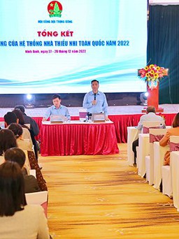 Hệ thống nhà thiếu nhi giúp trẻ em có sân chơi lành mạnh