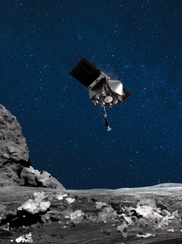 NASA lấy mẫu từ tiểu hành tinh Bennu trong sứ mệnh lịch sử