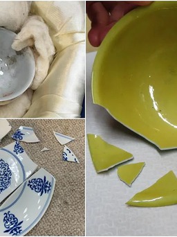 Bảo tàng Đài Loan thừa nhận làm vỡ 3 chiếc chén đĩa cổ