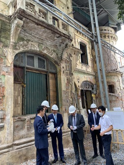 Hà Nội khởi công dự án bảo tồn nhà biệt thự cổ phố Trần Hưng Đạo