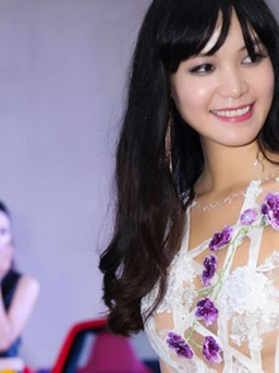Hoa hậu Thùy Dung mặc hở gây sốc sau khi bị chê xấu