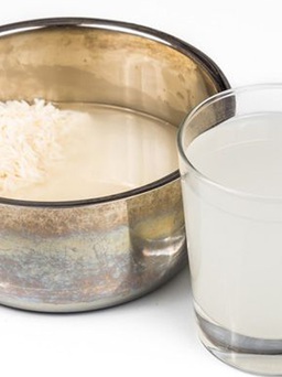 Những lợi ích bất ngờ từ nước vo gạo
