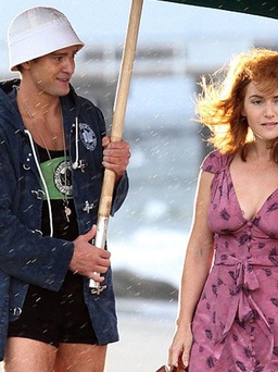 Hé lộ loạt ảnh Justin Timberlake và Kate Winslet trong phim mới của Woody Allen
