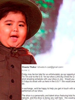 Cậu bé 5 tuổi Tin Tin bất ngờ được đài NBC mời biểu diễn