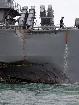 Singapore, Malaysia tranh nhau điều tra vụ va chạm tàu chiến Mỹ