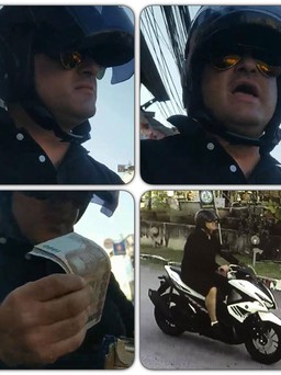 Giả cảnh sát trộm tiền du khách ở Pattaya