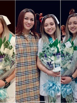 Phi Nhung về Mỹ mừng con gái tốt nghiệp đại học
