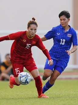 [Bóng đá SEA Games 30] Tuyển nữ Việt Nam 1-1 Thái Lan: Chia điểm đáng tiếc phút cuối