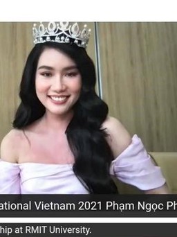 Dân mạng phát sốt với màn 'bắn' tiếng Anh như gió của Á hậu Phương Anh