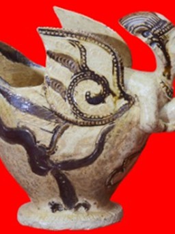 Bí ẩn những kiệt tác bảo vật quốc gia: Bình gốm hoa nâu đầu người mình chim thời Lý