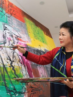 Nữ họa sĩ Văn Dương Thành trở lại với những kỷ niệm hương quê
