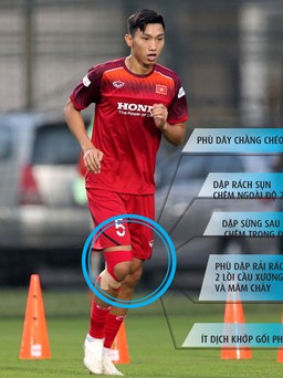 Đội tuyển Việt Nam: Cầu thủ chưa khỏi chấn thương, đừng mạo hiểm sử dụng