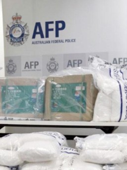 Úc thu giữ số ma túy trị giá hơn 2.300 tỉ đồng