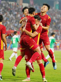 U.23 Việt Nam 3-0 Indonesia: Bùng nổ ở hiệp 2