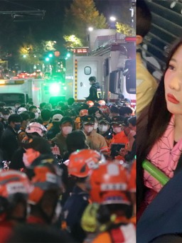 Nữ YouTuber làm đẹp Hàn Quốc suýt chết vì giẫm đạp ở Itaewon