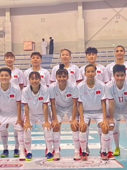 Tuyển nữ futsal Việt Nam đánh bại chủ nhà Bahrain trước thềm SEA Games 31