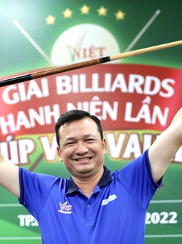 Ngày thi đấu đầu tiên tại giải Billiards Thanh Niên - Cúp Viet Value