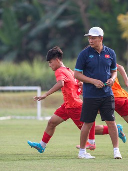 U.16 Việt Nam sẵn sàng cho trận đấu với Philippines chiều nay