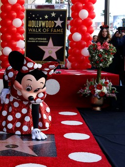 Chuột Minnie nhận sao trên đại lộ danh vọng Hollywood