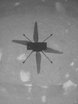 Trực thăng tí hon của NASA có chuyến bay vĩ đại trên sao Hỏa