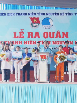 4.600 chiến sĩ tham gia Chiến dịch Thanh niên tình nguyện hè 2022 tại Trà Vinh
