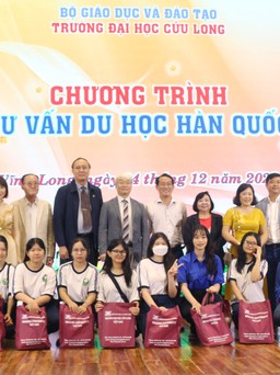 Hơn 300 học sinh THPT ở Vĩnh Long được tư vấn du học