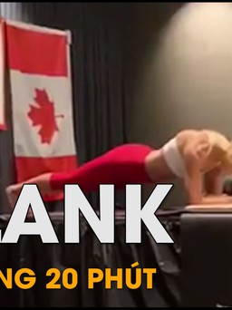 Bà mẹ lập kỉ lục plank 4 tiếng 20 phút để làm con trai tự hào