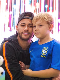 Dân mạng 'phát cuồng' vì con trai của siêu sao Neymar