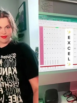 Tranh cãi chuyện cô gái lập bảng Excel để ghi nhớ... những người từng hò hẹn