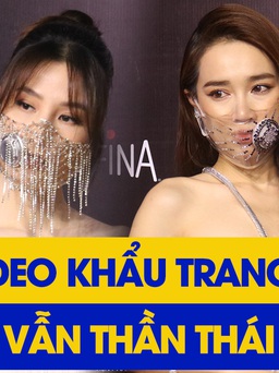 Nhã Phương, Diễm My...và loạt sao Việt diện khẩu trang vẫn thần thái trên thảm đỏ