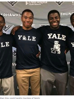 Anh em sinh 4 nổi tiếng nước Mỹ chọn Đại học Yale