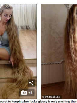 Cô gái nuôi tóc suốt 28 năm được ví như 'công chúa tóc mây'